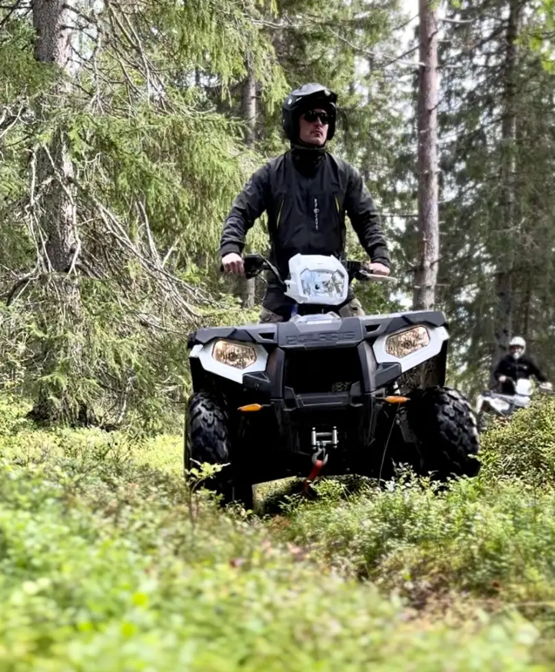 Fyrhjuling, fjällterräng