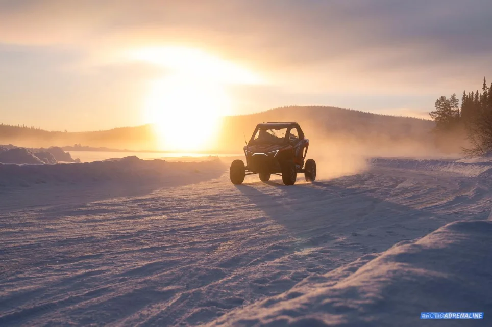 Isdrifting, bil i drift över sjöis
