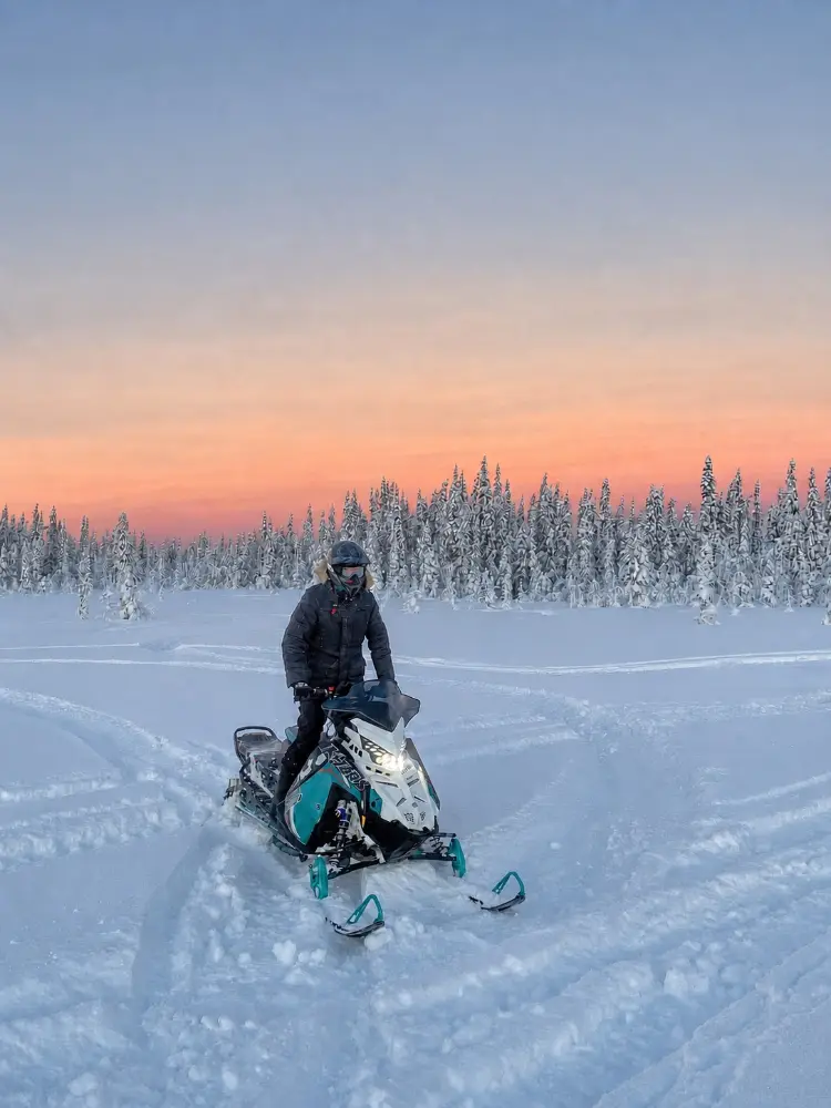 Skoter, Ski-Doo Summit i vinterlandskap