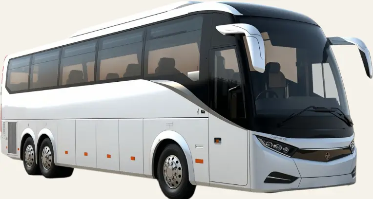 Busstransport till julbordet