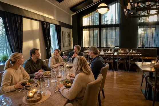 Dukat bord, 2-rätters middag