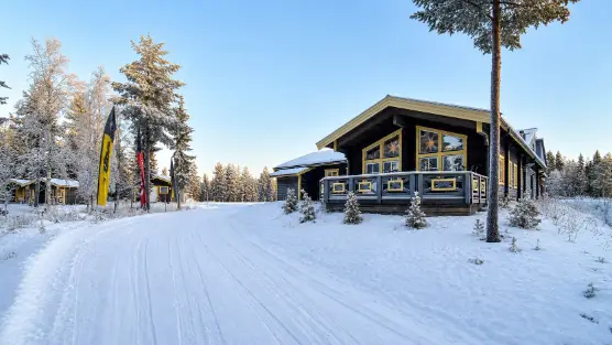 Anläggningen och naturen runt omkring