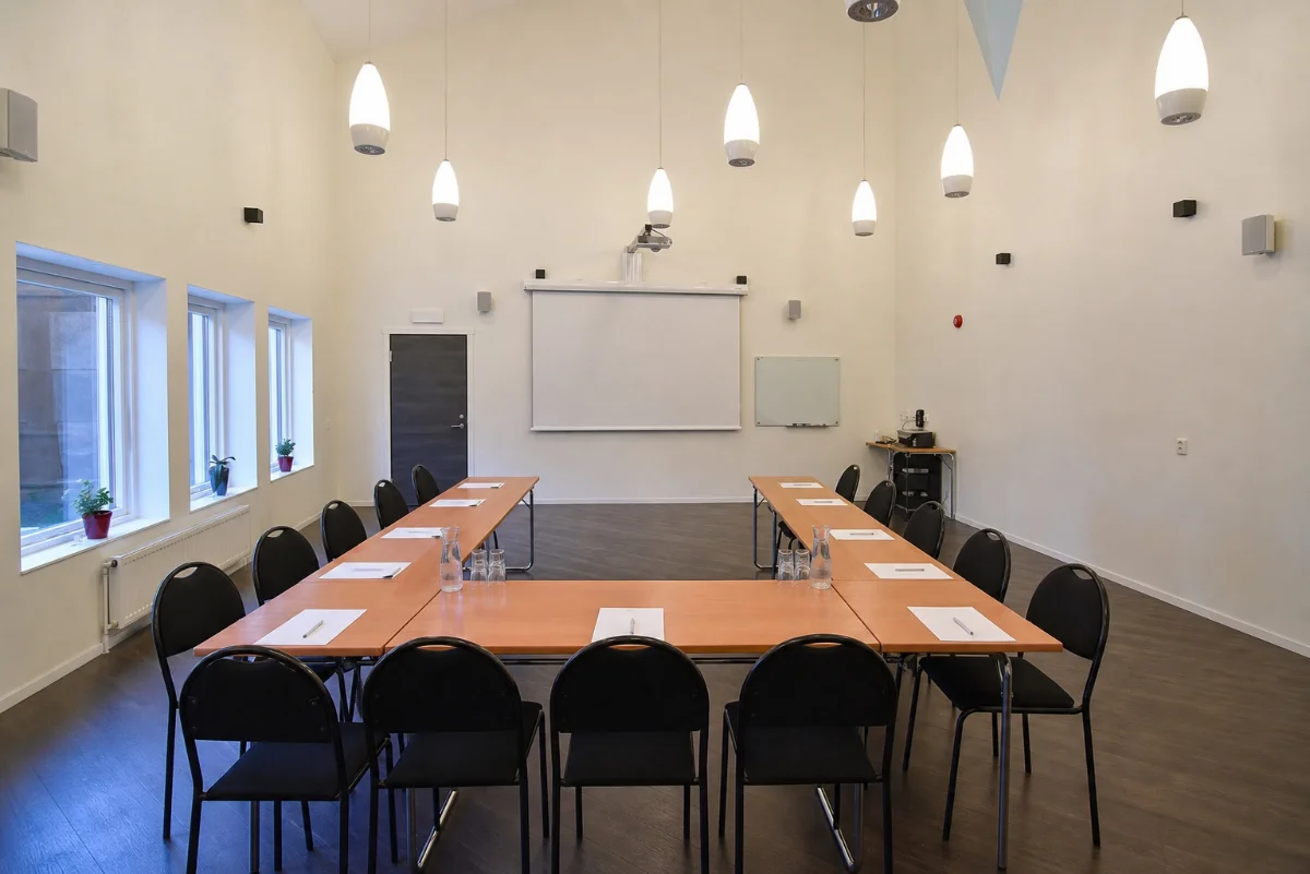 Konferensrum, ljust, modernt, utsikt
