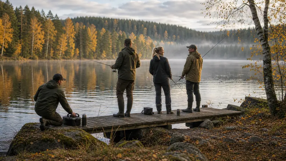 Flugfiske, öring och harr i fjällvatten